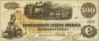 Gallery image for Confederate States of America p44: 100 Dollars